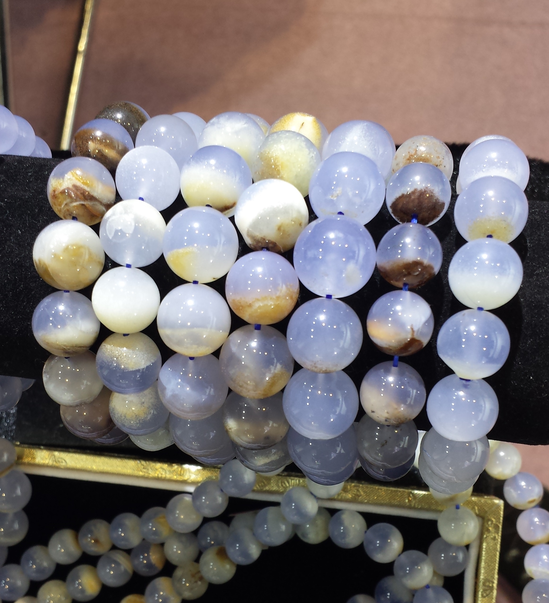 chalcedony beads